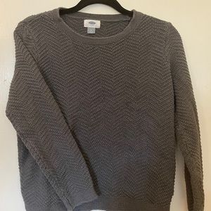 Gray old navy sweater